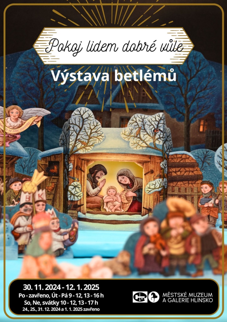 POKOJ LIDEM DOBRÉ VŮLE – výstava betlémů