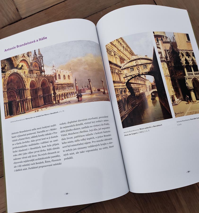 Dámy s paletou / umělecké práce malířek 19. století