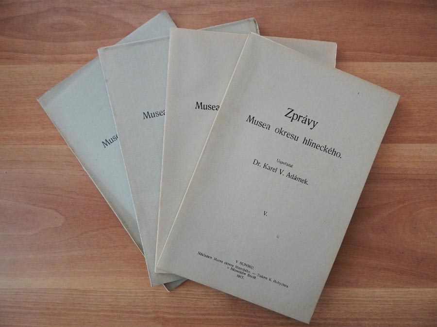 Zprávy musea okresu hlineckého - K. V. Adámek