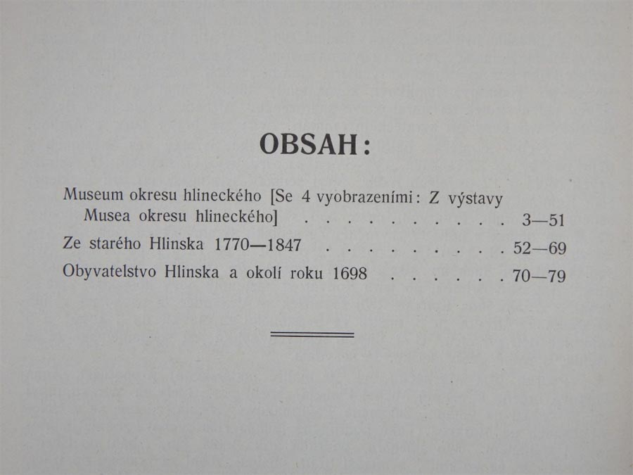 Zprávy musea okresu hlineckého - K. V. Adámek