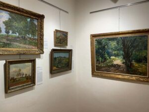 Stálá expozice v přízemí galerie s názvem „Inspirace Vysočinou“
