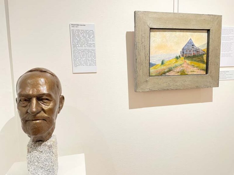 František Kaván ve stálé expozici galerie